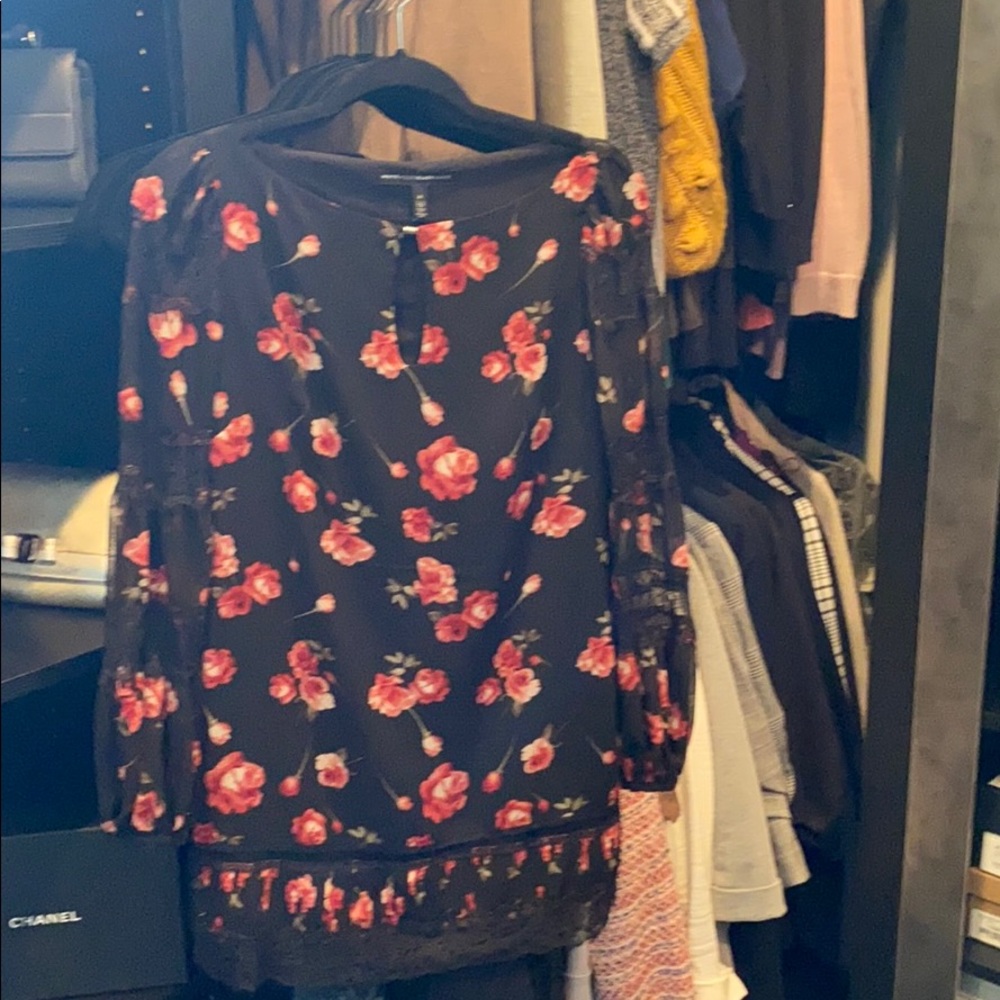 Floral workwear - only worn once